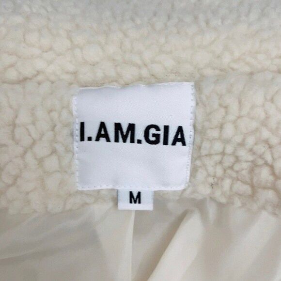 I. AM. GIA Teddy Pixie Coat Cream - Picture 15 of 16